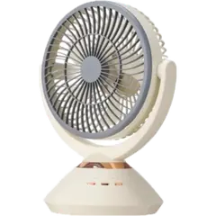 Joy Super JY-2571 Professional 6 Battery Rechargeable Portable Table Fan - Rokomari